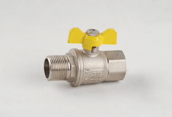 Шарикового клапана горячей воды ручки ODM OEM клапан алюминиевого латунный Lockable