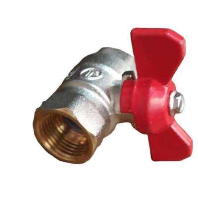 шариковый клапан Dn15-Dn50 меди шарикового клапана ручки бабочки 1/2inch для газа
