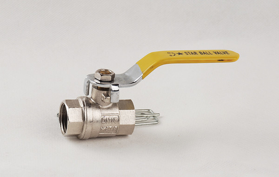 Дюйм ODM OBM 1/2 OEM - температура шарикового клапана 4 дюймов латунная продетая нитку нормальная