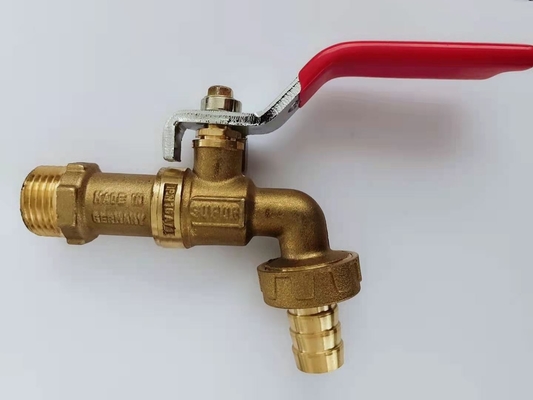 1/2 Faucet шланга Bib шланга сада 3/4 дюймов ручка латунного пластиковая