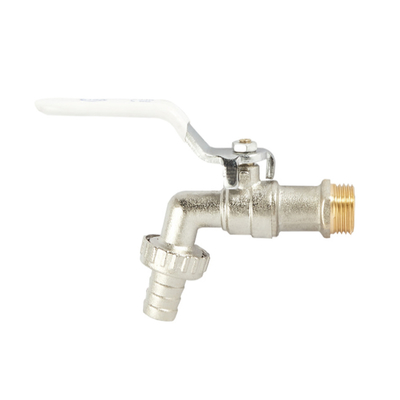 Покрытый хромом кран Bib латунного клапана Bibcock Lockable с ручкой Abs