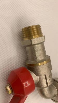 Faucet сада 3/4Inch 1/2 проверочный кран шарика цинка ручки латунного пластиковый