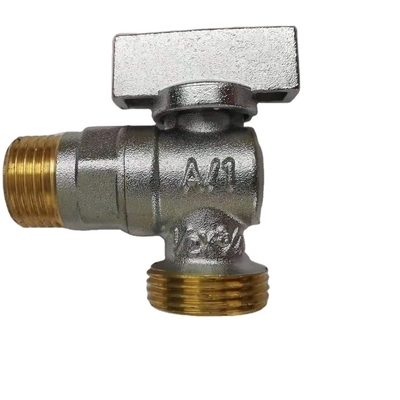 Приведенное в действие гидравлическое шарикового клапана угла 20MM~63MM гаван паяя латунное