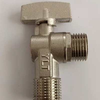 Приведенное в действие гидравлическое шарикового клапана угла 20MM~63MM гаван паяя латунное
