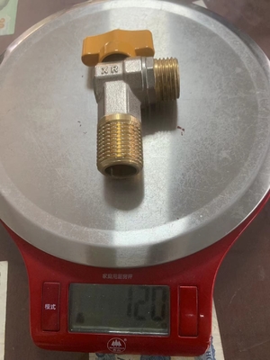 Угловой вентиль 1/2inch треугольника углового вентиля трубопровода безопасности DN20-NPT