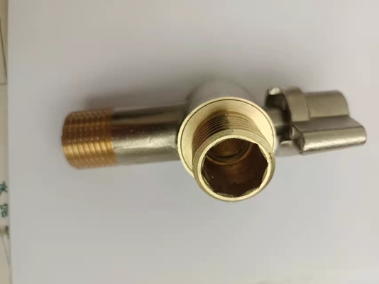 Угловой вентиль 1/2inch треугольника углового вентиля трубопровода безопасности DN20-NPT
