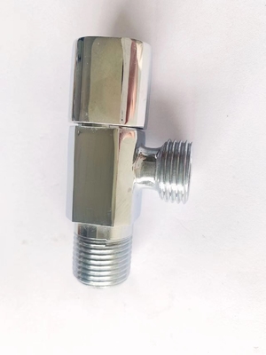 Угловой вентиль Chrome воды 1/2inch штуцеров Bathroom холодный латунный покрыл