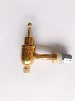 Ручной угловой вентиль OEM 1/2inch латунный с ручкой сплава цинка