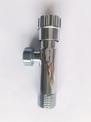 Ручной угловой вентиль OEM 1/2inch латунный с ручкой сплава цинка