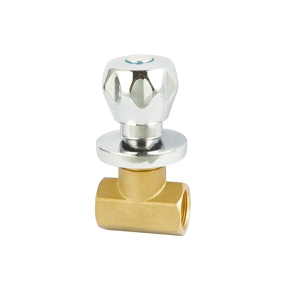 1/2» клапан стопа DN20-NPT угла поворота x 3/8&quot; 1/4 латунный продело нитку