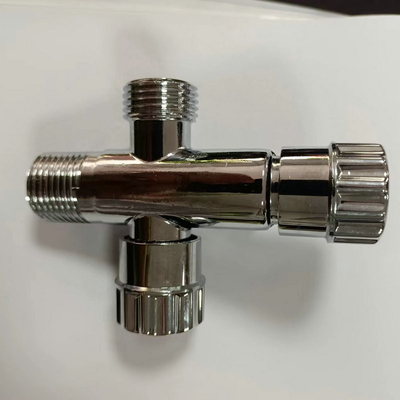 Горячий продавая угловой вентиль Chrome воды 1/2inch штуцеров bathroom холодный латунный покрыл